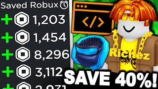 LATEST FIX FOR THE 40 ROBUX DISCOUNT SCRIPTMETHOD HOW TO GET IT WORKING IN 2024 ROBLOX [upl. by Ion]