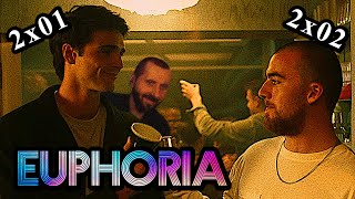 REACTION ► Euphoria ► 2x01  2x02 [upl. by Aela42]