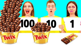 100 Layers of Food Challenge  Amazing Cooking Hacks by 4Teen Challenge [upl. by Eendys676]