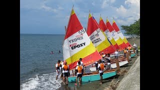 20 Oz Goose sailboats built by Students  Saint Joseph Institute of Technology Maritime Academy [upl. by Aihsekal]