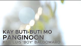 Kay ButiButi Mo Panginoon Lyric Video  by Luis Boy Baldomaro [upl. by Ahse]