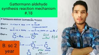 Gattermann aldehyde synthesis reaction mechanism [upl. by Atilal]