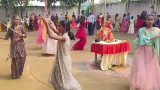 CNPS CHANDI GARBA DANDIYA COMPETITION 202425 [upl. by Devan]