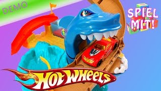 HOT WHEELS cars color changers shark attack Spielset Demo deutsch HOTWHEELS® Hai [upl. by Mckay]