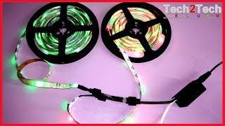 How to connect multiple LED strip lights to one remote  Rgb led strip installation [upl. by Laniger]