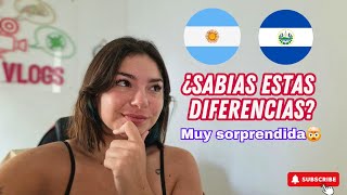 20 DIFERENCIAS entre EL SALVADOR y ARGENTINA🇦🇷🇸🇻 ¿Sabias todo esto MUY INTERESANTE🤯 [upl. by Margret387]