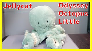 JELLYCAT Odyssey Octopus Little タコのぬいぐるみコレクション日記123 [upl. by Eulau]