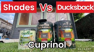 Cuprinol shades vs ducksback fence Paint what’s the difference [upl. by Devehcoy795]