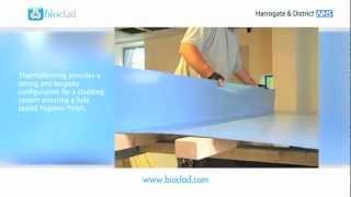 Thermoforming BioClads Hygienic Wall Cladding [upl. by Cadal]