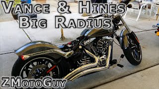 2014 Harley Davidson Breakout With Vance amp Hines Big Radius [upl. by Fidelia]