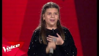 Erza  I Am Telling You Im Not Going  Audicionet e Fshehura  The Voice Kids Albania 2019 [upl. by Docia]