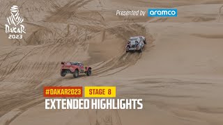 Extended highlights of Stage 8 presented by Aramco  Dakar2023 [upl. by Denna]