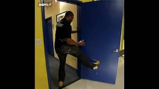 Rampage Jackson destroys door [upl. by Jeaz]