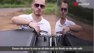 Xcover Low Profile Hard Tri fold Tonneau Installation Guide [upl. by Lindblad]