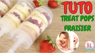 ♡• RECETTE TREAT POPS FRAISIER •♡ [upl. by Feola]