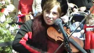 Amanda Shaw  Dans a Carre  Amazing Cajun Fiddle Playing [upl. by Aisatsanna]