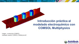 Introducción práctica al modelado electroquímico con COMSOL Multiphysics 62 [upl. by Hgielyak]