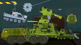 Revival of the KV44  Cartoons about tanks [upl. by Gelya]