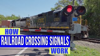 How Railroad Crossing Signals Work [upl. by Allanson]