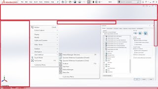 Cara Menampilkan Toolbar SOLIDWORKS  Tutorial SOLIDWORKS [upl. by Puritan416]