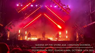 Emotion Sickness by QOTSA live at Guadalajara Mexico October 14th 2023 [upl. by Yeffej]