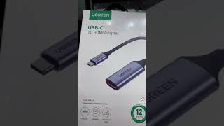 UGREEN USBC to HDMI 20 Adapter 4K 60Hz 10cm CM297 70444 [upl. by Darcy]