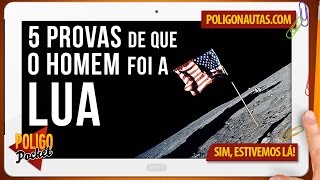 5 Provas de que o Homem foi a Lua  PoligoPocket [upl. by Drain201]