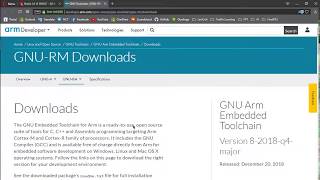 Install ARM GNU Toolchain on Window 10 [upl. by Yule]