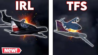 RE CREATING REAL LIFE CRASHES IN TFS PART7 😳  Turboprop Flight Simulator [upl. by Ennaylloh]