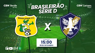 BRASILIENSE 2 1 X 0 3 RETRÔ AO VIVO  SÉRIE D com o time de craques do Futebol Globo CBN [upl. by Haret245]