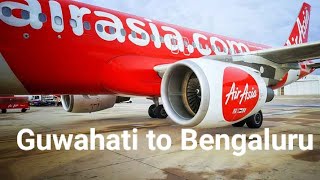 Trip Report Air Asia  India  A320neo Guwahati to Bengaluru [upl. by Konstantine]