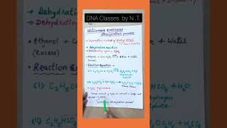 Etherification Williamson contineous process for 12thNEETJEE [upl. by Ainosal285]