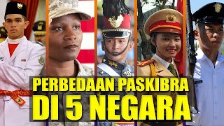 Perbedaan Paskibra di 5 Negara Mana yang Paling Keren Gais [upl. by Yajiv744]