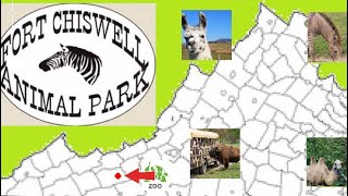 Fort Chiswell Animal Park Max Meadows Zoo REVIEW Things to do in Southwest Virginia [upl. by Ahtibbat850]