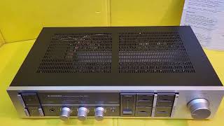 Amplificatore stereo integrato Pioneer SA750 [upl. by Ahsyia]