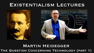 Martin Heidegger  Question Concerning Technology part 1  Existentialist Philosophy amp Literature [upl. by Sebbie]