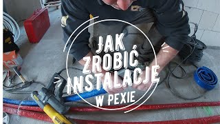 Jak zrobić instalacje wodną w pexie [upl. by Yasmin]