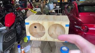 How To make a Subwoofer Box For Beginners [upl. by Carena410]