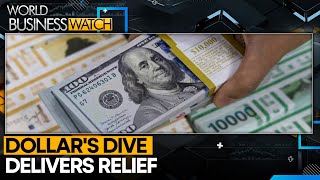 Weaker Dollar reshapes global currency dynamics  World Business Watch  WION News [upl. by Abekam]