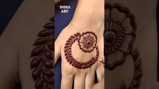 Simple mehndi design Hand mehndi design New mehndi design Best mehndi design viral youtubeshorts [upl. by Micheline]