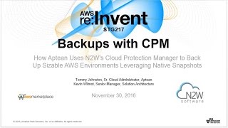 AWS reInvent 2016 Aptean amp AWS Marketplace storage solutions for production environments STG217 [upl. by Ifill]