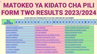 NECTA Tazama Matokeo ya Kidato Cha pili 202324 FTNA RESULTS 2023 [upl. by Meagher]