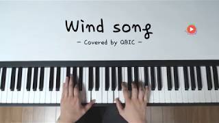 Wind song  Kotaro Oshio Piano Cover [upl. by Ailil]