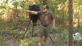 Moultrie Easy Fill Tripod Feeder  Survival Podcast Review [upl. by Hastie]