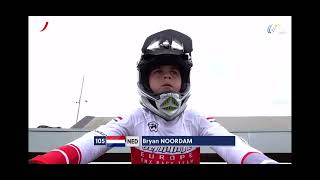 2024 UEC BMX European Cup round 4 final boys 11 Zolder [upl. by Hoon]