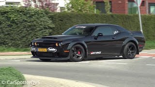 840HP Dodge Challenger SRT DEMON  REVS AND ACCELERATIONS [upl. by Tergram327]