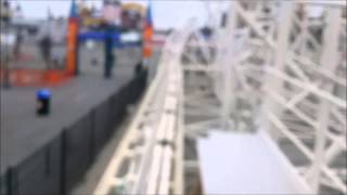 Coney Island Steeplechase on Ride Front Row POV  July 19 2014 [upl. by Charlotta198]