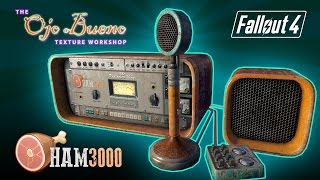 Fallout 4  Ojo Bueno HAM 3000 Radio  2K 1K Retexture [upl. by Aisset196]