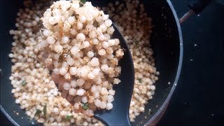 sabakki uppittu recipe in kannada  sabudana khichdi recipe  sabakki uppittu [upl. by Roee]