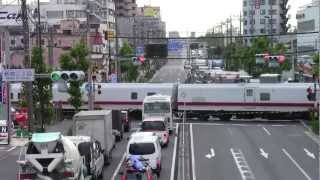 2012528 新金線列車国道6号横断 EF651104キヤE193系気動車East iD回送 [upl. by Llenrad]